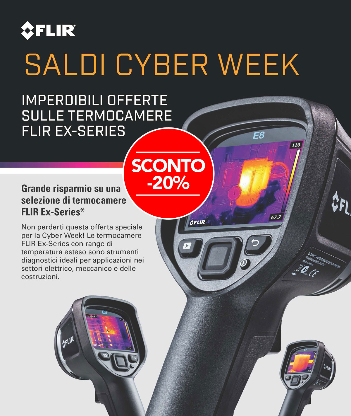 Saldi FLIR Cyber Week FLIR CYBERWEEK TOP 2