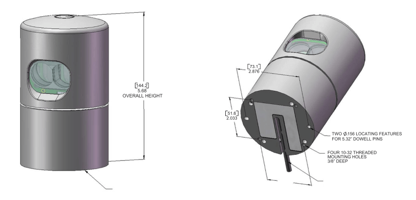 Velodyne HDL 32E dimensioni